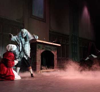 Jacob Marley and Scrooge from A Christmas Carol