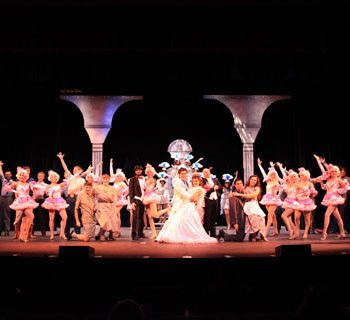The Wedding at the Crazy for You the musical
