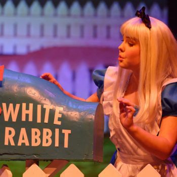 Alice from the El Dorado Musical Theatre production of Alice in Wonderland