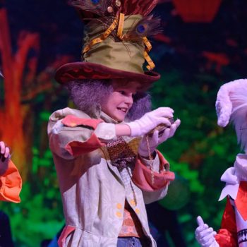 The Mad Hatter from the El Dorado Musical Theatre production of Alice in Wonderland