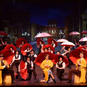 Ensemble of the El Dorado Musical Theatre production of Singin in the Rain