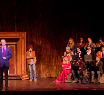 The Legally Blonde Musical scene