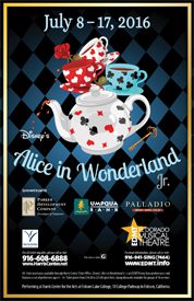 El Dorado Musical Theatre Production of the Alice in Wonderland 2016