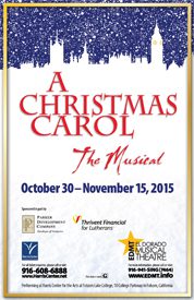 El Dorado Musical Theatre Production of the Christmas Carol 2016