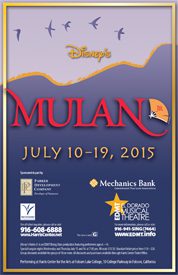 El Dorado Musical Theatre Production of Mulan
