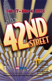 El Dorado Musical Theatre Production of 42nd Street 2012