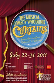 El Dorado Musical Theatre Production of The Musical Whodunit Curtains