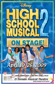 El Dorado Musical Theatre Production of High School Musical 2 on Stage 2009