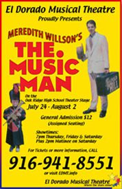 El Dorado Musical Theatre Production of Meredith Wilson’s The Music Man