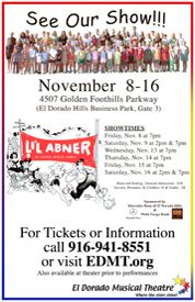 El Dorado Musical Theatre Production of Lil Abner