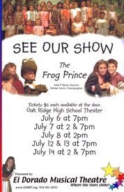 El Dorado Musical Theatre Production of The Frog Prince