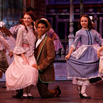 The Music Man performance with kids