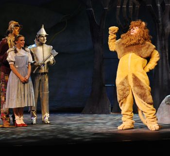 The Lion from Wizard of Oz the Musical