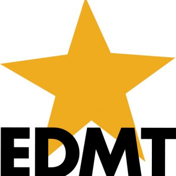 EDMT initials in front of a star