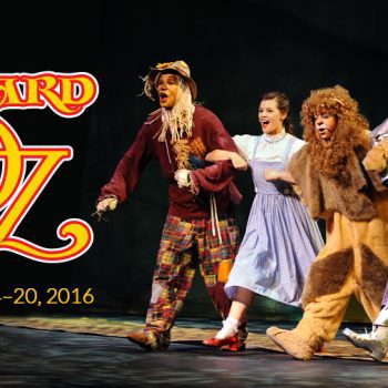 The poster for the EDMT Wizard of Oz 2016