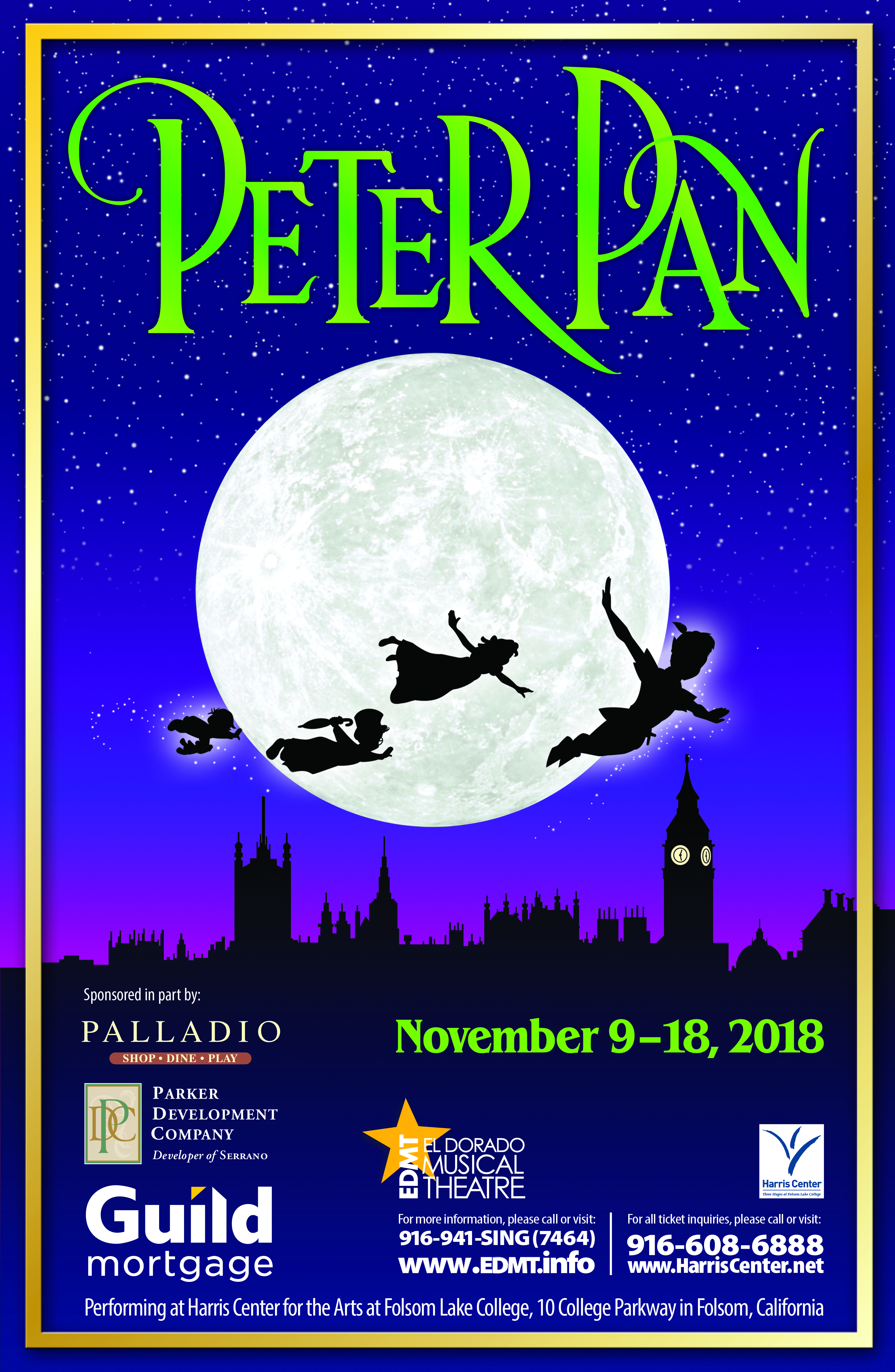 2018 Peter Pan poster