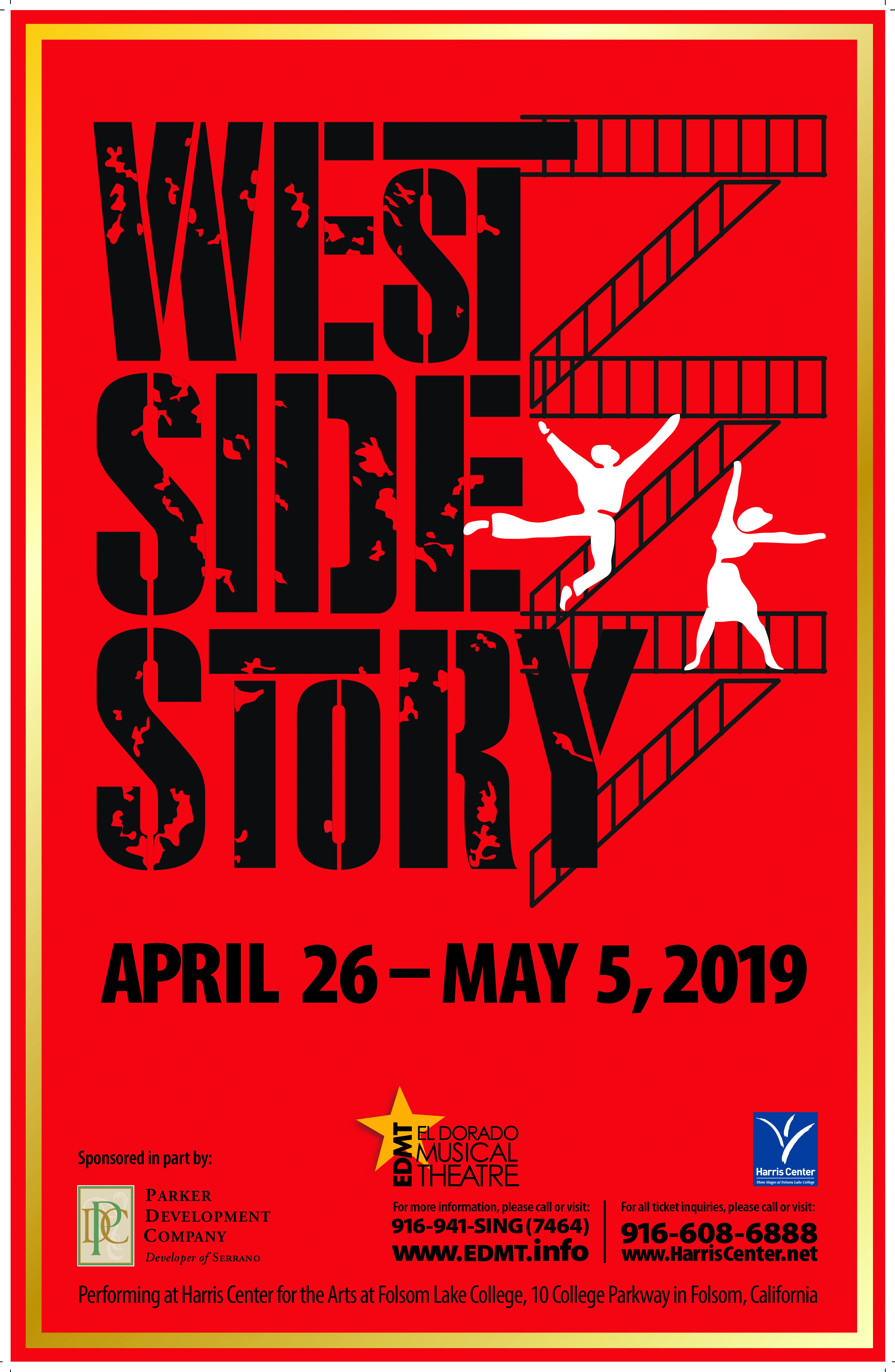 2018 EDMT West Side Story poster