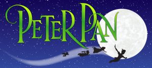 The logo for peter pan.