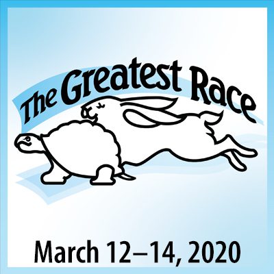 The greatest race logo.