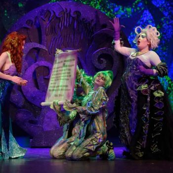 Ariel and Ursula making a deal
