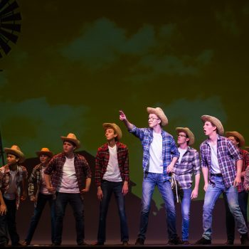 A group of boys dressed as cowboys