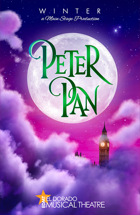 Moonlit Peter Pan poster with Big Ben