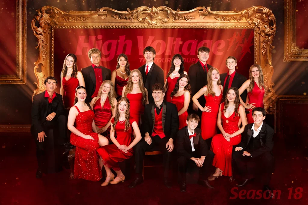 Season 18 Cast of El Dorado Musical Theatre's High Voltage dance company
